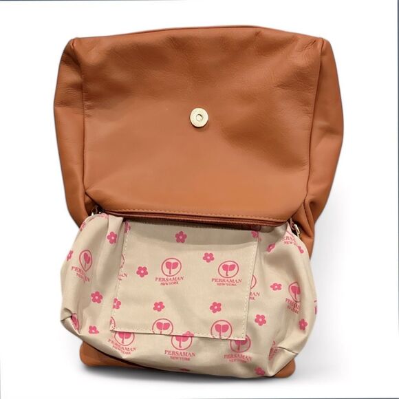 Persaman New York Louise Top Handle Leather Satchel - Picture 9 of 15